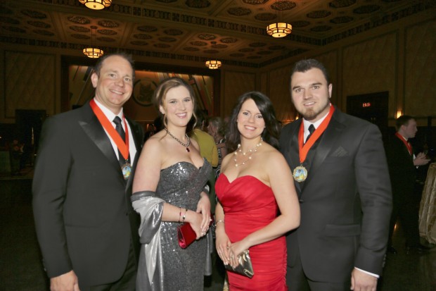 Travis and Lindsay Selner, Nikki and Chris Weddle